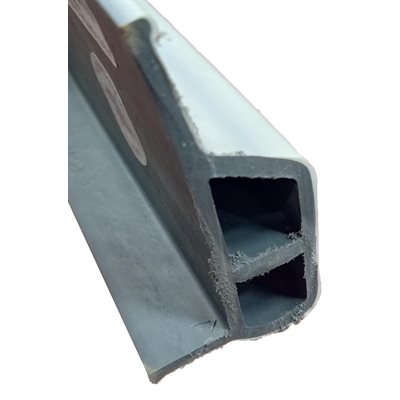 thumbnail image 2 of Post Bumpers P-Shape Edge Dock Bumper - 8 Foot White Vinyl Protection For Boat Docks C 226063 2 of 11