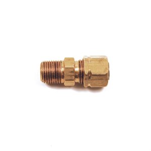 Raccord laiton marin 1 / 8 MPT à 1 / 4 tubulure BENNETT anti-corrosion pour eau douce bateau