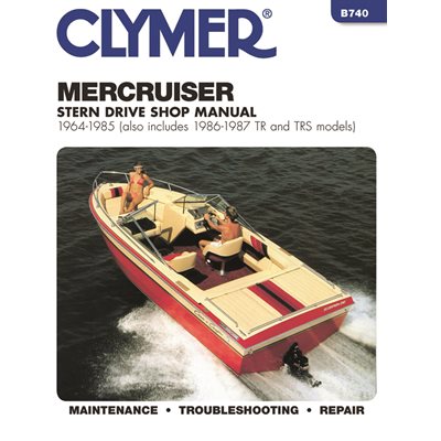 MANUEL D'ENTRETIEN SEMI HORS-BORD MERCRUISER 64-1985