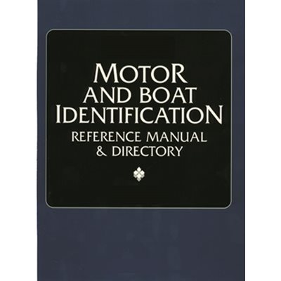 MANUEL IDENTIFICATION BATEAUX / MOTEURS