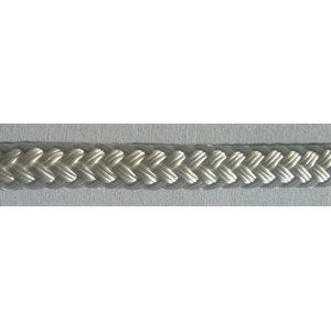 Cablot d’écoute polyester tressé double blanc 3 / 16 haute résistance AMMA Marine