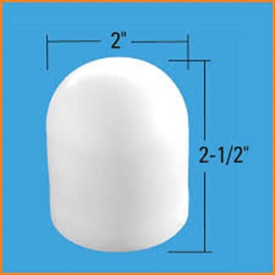 EMBOUT DE PLASTIQUE POUR PATTE - PQT 4