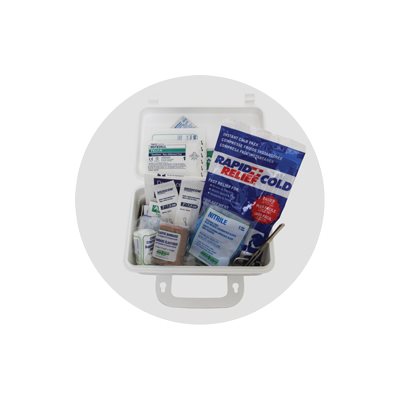 Mini trousse de premiers secours bateau FOX 40 compacte 53 pièces