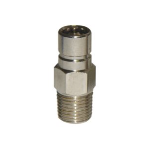 Embout mâle réservoir carburant Nissan Tohatsu 1 / 4 NPT laiton chromé Seasense