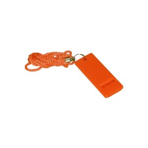 flat safety whistle