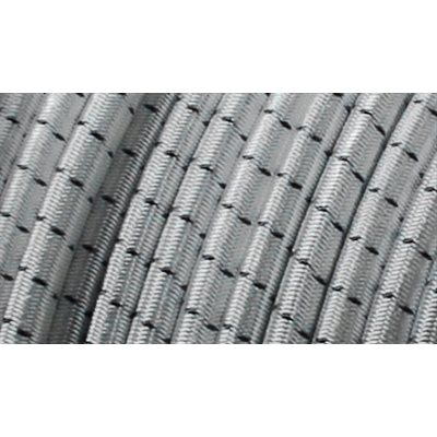 Corde élastique marine 5 / 16 po 8mm blanc / noir résistante UV